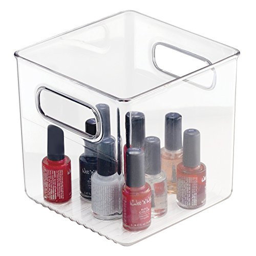 mDesign Bathroom Vanity Organizer Bin for Heath and Beauty Products
