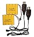4.8V 700mAh Ni-Cd AA Rechargeable Battery Pack SM 2P Plug Spare with USB Charging Cable for Four Wheels Race Car