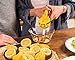 LAST DROP Professional Lime Juicer & Lemon Squeezer - - Easily Capture Every Last Drop of Juice & Block Out Seeds with Manual Handheld Citrus Press - Premium Dishwasher Safe Metal