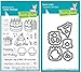 Lawn Fawn Birthday Before 'n Afters Clears Stamps and Coordinating Custom Craft Dies, Bundle of Two Items (LF1958,LF1959)