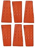 5.5 Inch Barbed Felling Wedge Chain Saw Logging Supplies Set Of 6