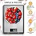 Food Scale - Nicewell Kitchen Scale 22lb Multifunction Measures in Grams and Ounces 0.1oz/ 1g Accuracy for Cooking Baking, Sleek Stainless Steel Panel Easy to Clean