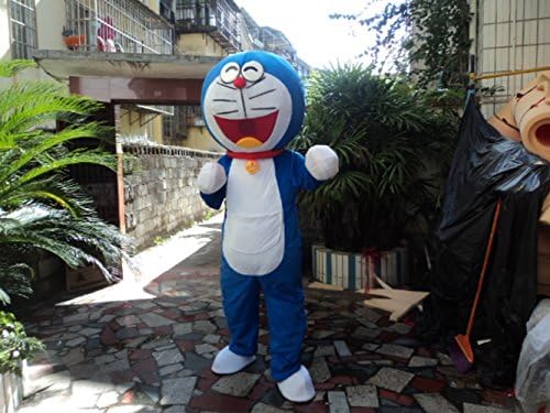 TongYue's Costume Pokonyan Doraemon Mascot Costume Adult Size Outfit