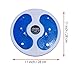 chengsi Twisting Waist Disc Bodytwister Ankle Body Aerobic Exercise Foot Exercise Fitness Twister Magnet Balance Rotating Board nyp01 (Blue Large)