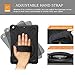 BRAECNstock Case Three Layer Heavy Duty Soft Silicone Hard Bumper Case Built-in Kickstand Shockproof Durable Rugged, Black