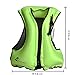 OMOUBOI Life Jacket Snorkel Vest Adult Inflatable Swim Snorkel Vest for Snorkeling, Suitable for 80-220lbs