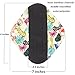 Asenappy Cloth Sanitary Pads Reusable Cloth Menstrual Pads 6 PCs Small Cloth Pads + Wet Bag