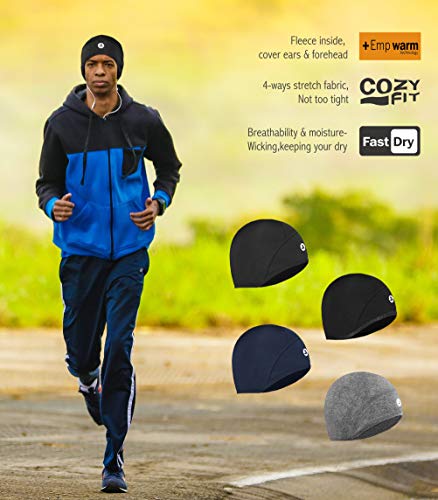 image for Empirelion Lightweight Thermal Cycling Helmet Liner Full Cover Ears Ru