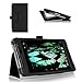 ProCase NVIDIA Shield Tablet K1 Case/NVIDIA Shield Case - Leather Stand Folio Cover Case for 2015 NVIDIA Shield Tablet K1 / 2014 NVIDIA Shield 2 Tablet (Black)