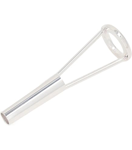 Yootones Embouchure Training Device - Mouth Strength Trainer For Trumpet, Trombone, Clarinet, Saxophone Players (Silver)