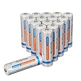 iEGrow AA Ni-MH Rechargeable Batteries 2800mAh (16-pack)