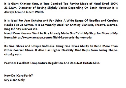 image for HomeModa Studio Non-Mulesed Chunky Wool Yarn Big Chunky Yarn Massive Y