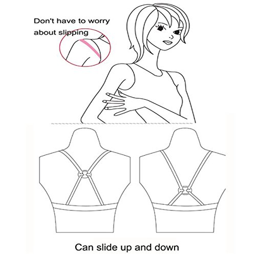 9 Piece Adjustable Bra Strap Solution Cleavage Clips Pricepulse