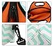 Reusable Lunch Bags Insulated Lunch Tote Large Neoprene Waterproof Lunch Pouch Picnic Lunch Box with Water Bottle Bag for Kids,Women