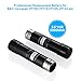 Powerextra 2.0Ah 3.6V 2 Pack Replacement Battery for Black&Decker Versapak Vp100 Vp105 Vp110 Vp142 Vp143 Vp7240 Sears-Craftsman Pivot180 PLR36NC S100 S110 151995-03 387854-00 383900-03