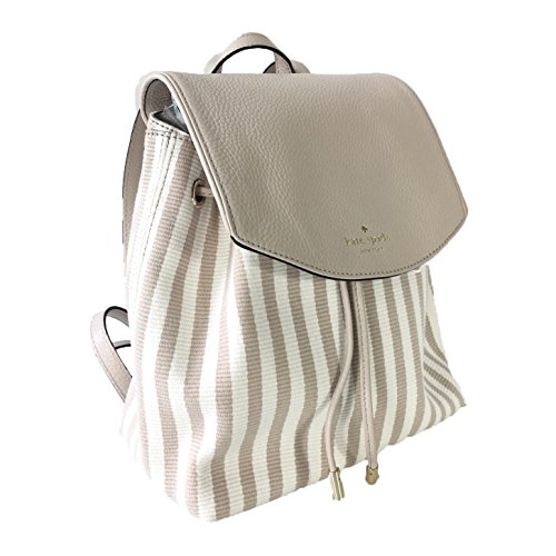 kate spade striped backpack