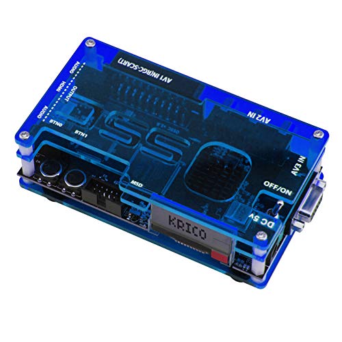 SODIAL Ossc Hdmi Converter Kit for Retro Game Console 1 2/ One 360/Atari Series/Dreamcast/Sega Series and So On(EU Plug) Blue - Thumbnail 3
