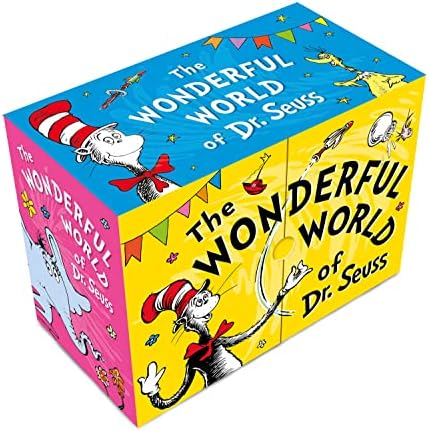 A library of Classic Case of Dr. Seuss 20 books Collection box set