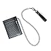 Minimalist Carbon Fiber RFID Blocking Anti-Theft Wallet w/ Removable Chain