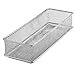 Ybm Home Silver Mesh Drawer Cabinet and or Shelf Organizer, School Supply Holder Office Desktop Organizer Basket (3x9)