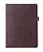 FYY Leather Case with Apple Pencil Holder for iPad Air 1/2, iPad 9.7 2017/2018 - Folio Stand Protective Case Smart Cover with Hand Strap Card Slots for Apple iPad Air 1/2 /iPad 9.7 2017/2018 Brown
