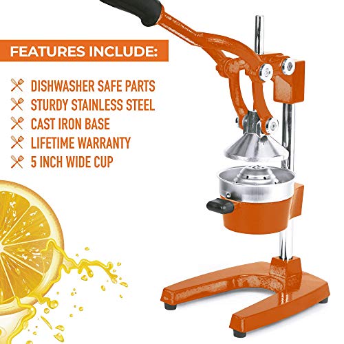 Zulay Professional Citrus Juicer Manual Citrus Press and Orange