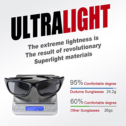 Duduma Polarized Sports Sunglasses for Baseball Running Cycling Fishing Golf Tr646 Durable Frame