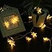 Greensen Battery Operated String Lights 40 LED Star Shaped Tent Light 19.7 ft Fairy Light for Indoor Decoration