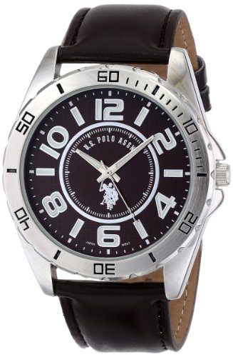 U.s. polo assn. classic men s usc50003 watch with brown…