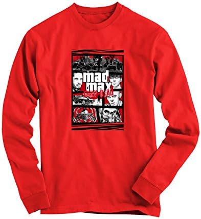 Mashup GTA Grand Theft Auto Mad Max Fury Road Unisex Long Sleeve Shirt