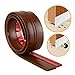 WeiBonD Weather Stripping Door Seal - Under Door Draft Stopper, Self-Adhesive Door Bottom Seal Strip, Anti-Noise, Anti-Bug Door Sweep (Brown)