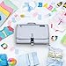 Hopscotch Portable Changing Pad | 3 Pocket Clutch | Diapering Bag Travel Kit | Waterproof Diaper Changing Station with Cushioned Mat for Baby or Toddler