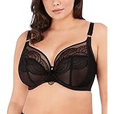 Elomi Womens Priya Underwire Plunge Bra