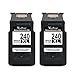 Valuetoner Canon MG3620, Remanufactured Ink Cartridge Replacement For Canon PG-240XL 240XL High Yield (2 Black) for Canon Pixma MX532 MG2120 MG2220 MG3120 MG3122 MG3220 MG3222 MX432 MG3520 MX452 MX512