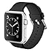 UMTELE Compatible for Watch Sport Band 42mm 44mm, Soft Silicone Replacement Band Sport Strap with Ventilation Holes Replacement with Watch Series 4/3/2/1