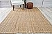Persian Area Rugs HS Dara Handspun Natural Jute 8x10 Area Rug Hand Woven