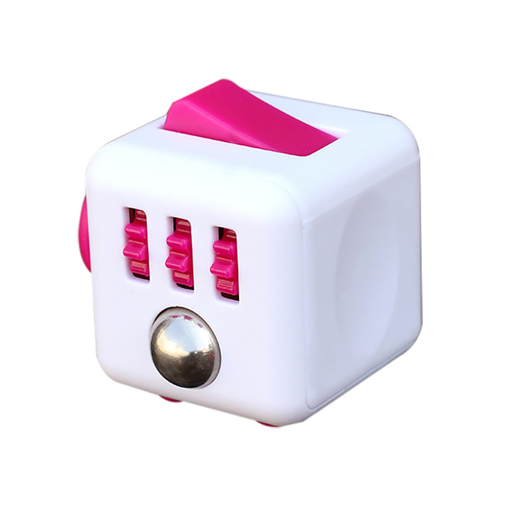 Balai Fidget Cube Toy Anxiety Attention Stress Relief For Children And Adults (Pink) (5990708313067)