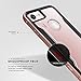 Zizo Shock Series Compatible with iPhone 8 Case Military Grade Drop Tested with Tempered Glass Screen Protector iPhone 7 case Rose Gold