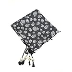 Lovarzi Skull Scarf for Men and Women - Trendy cotton square skull scarf Lovarzi Skull Scarf for Men and Women - Trendy cotton square skull scarf