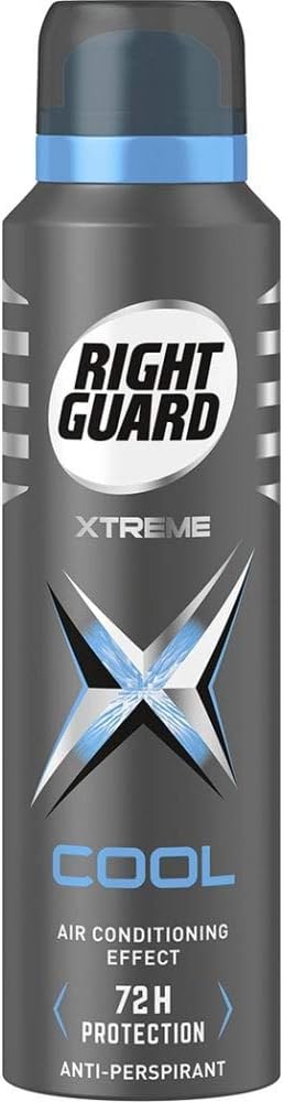 Right Guard Xtreme Cool 72H Anti-Perspirant Deodorant Spray 150ml Air