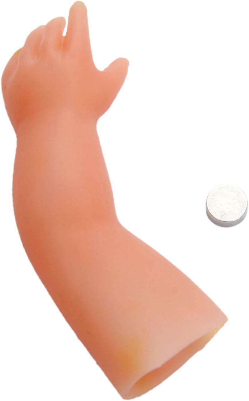 Yetaha 1PC Little Hand Coin Vanishing Trick, Coins Disappear Gimmicks Magic Tricks, Stylish Magician Show Props