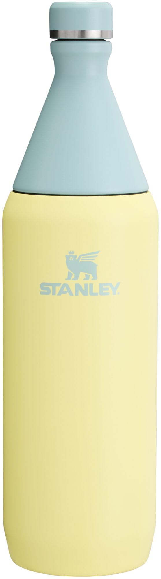 Photo 1 of Stanley All Day Slim Bottle 34 oz | Leakproof Twist on Lid | Slim Design for Travel and Gym | Insulated Stainless Steel Water Bottle | BPA-Free | Pomelo
