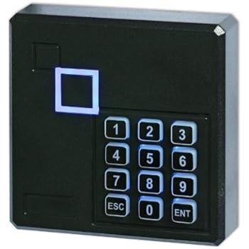 Lowpricenice Weatherproof 125KHz Wiegand 26 26bit Access Control Keypad RFID Reader Color Black