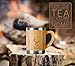 Insulated 11oz Coffee Mug - Stainless Steel & Bamboo Cup with Handle & Lid - Non-Spill On the Go - Keep Your Tea Hot Longer - Unique Gift for Men & Women - by Wildlife Expedition