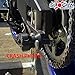 Shogun Yamaha YZF-R6 R6 2017 2018 2019 2020 Swingarm Spools - Sliders - Black - 701-0659 - MADE IN THE USA
