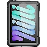 Sahara - Water-Resistant Case for iPad mini (A17 Pro) and iPad mini (6th Generation 2021), Black, (TB00062)
