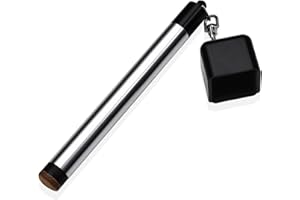 TOBWOLF Chalk Holder for Billiards, 2 in 1 Pool Cue Chalk Holder, Portable Pool Snooker Chalk Holder, Billiard Cue Tip Pricker, Non-Slip Billiard Cue Tip Tool Pool Table Accessory