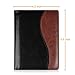 Fintie Passport Holder Travel Wallet - Premium Vegan Leather RFID Blocking Case Cover - Securely Holds Passport, Business Cards, Credit Cards, Boarding Passes, Dual Color