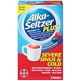 Alka-Seltzer Plus Severe Sinus and Cold Powder, 6 Count