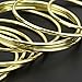 JETEHO 10 Pack 3 Inch Gold Dream Catcher Metal Rings Hoops Macrame Ring for Dreamcatchers and Crafts